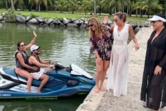 Mãe de Virginia curte mansão de R$ 27 milhões da filha no Rio de Janeiro ao lado do namorado e de um grupo de amigas