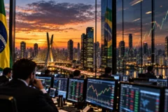 Margem de vitória e riscos políticos no segundo turno da eleição presidencial segundo relatório recente do banco global Goldman Sachs
