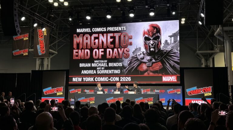 Marvel Comics anuncia Magneto End of Days com Brian Michael Bendis e Andrea Sorrentino revelada na New York Comic-Con 2026
