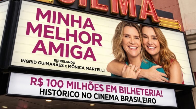 Minha Melhor Amiga com Ingrid Guimarães e Mônica Martelli fatura R$ 100 milhões e entra para a história do cinema nacional
