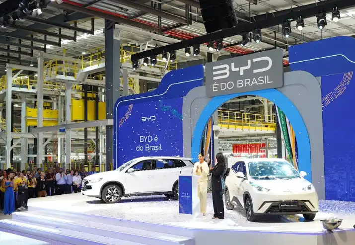 Montadora chinesa BYD planeja produzir 600 mil veículos no Brasil até 2030 e mira liderança de mercado superando marcas tradicionais