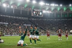 Palmeiras bate o Fluminense por 2 a 1 no jogo de ida da semifinal da Libertadores e garante vantagem preciosa jogando no Maracanã