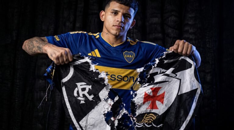 Promessa do Boca Juniors provoca Thiago Mendes após vitória sobre o Vasco, leva bronca de técnico e apaga post nas redes sociais