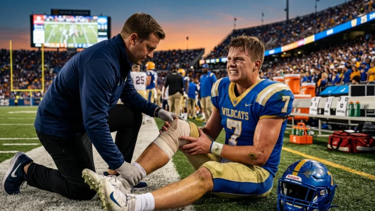 Quarterback Mason Heintschel sofre grave lesão no joelho e desfalca o Pitt pelo resto da temporada do futebol americano universitário