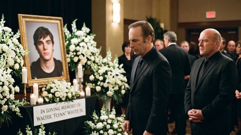 RJ Mitte e o luto em Hollywood Bob Odenkirk e Dean Norris lamentam a morte do eterno Walter Flynn White Jr de Breaking Bad