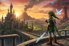 Remake de Zelda Ocarina of Time ganha trailer épico com novidades exclusivas, interações por microfone e lançamento confirmado para o Nintendo Switch 2 em 2026