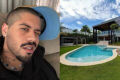 Zé Felipe aluga mansão de R$ 24 milhões em Goiânia com valor mensal impressionante para ficar perto dos filhos