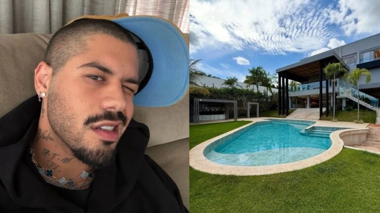 Zé Felipe aluga mansão de R$ 24 milhões em Goiânia com valor mensal impressionante para ficar perto dos filhos