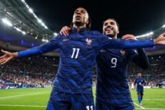 Zidane muda o jogo no segundo tempo, França goleia a Bélgica com dois gols de Olise e fica perto da vaga na Liga das Nações