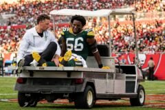 linebacker Edgerrin Cooper sofre grave lesão no tendão de Aquiles
