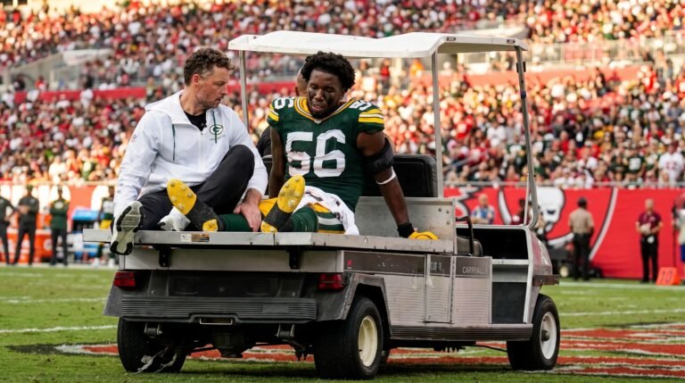 linebacker Edgerrin Cooper sofre grave lesão no tendão de Aquiles