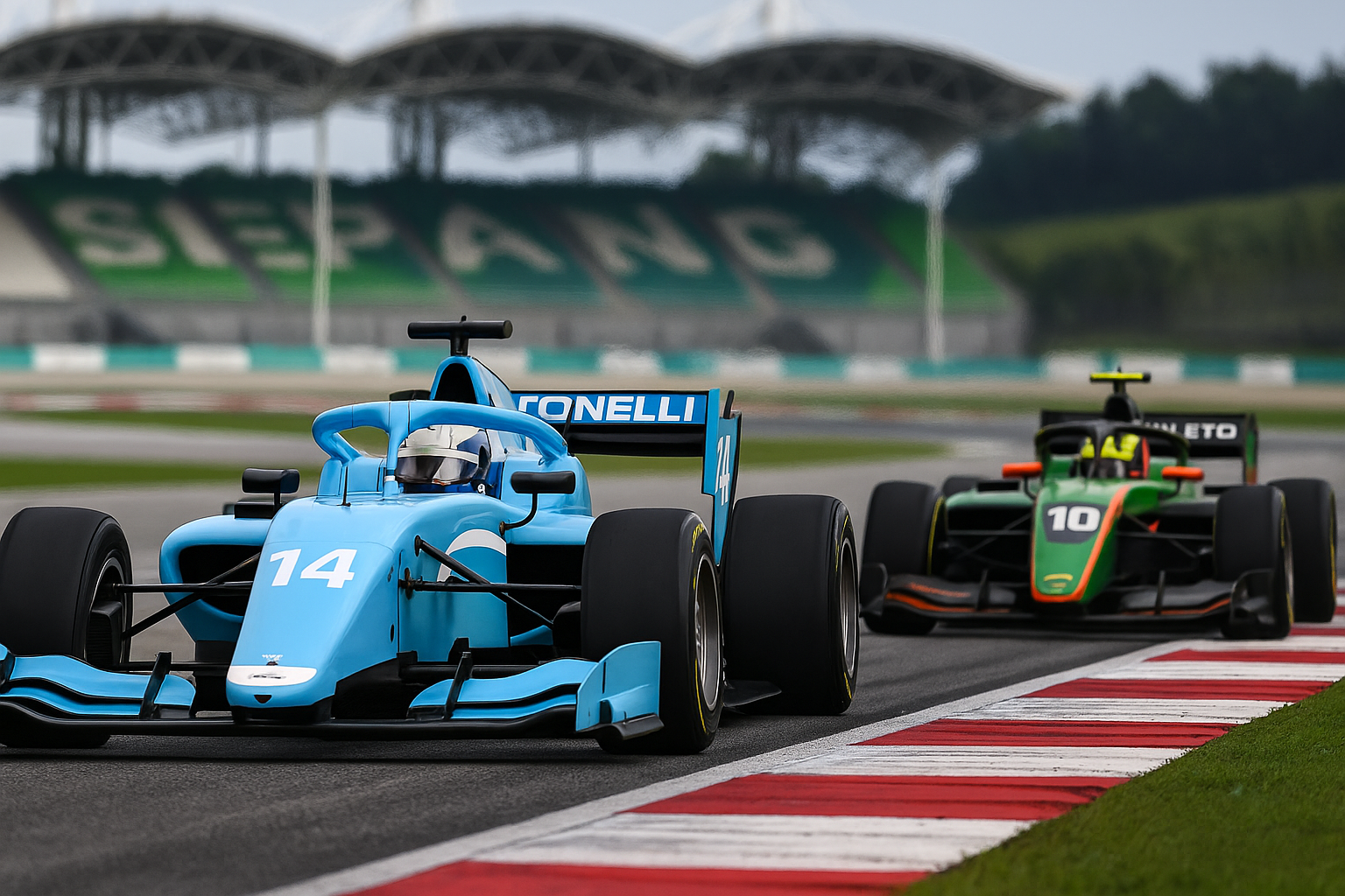 GP do Bahrein na Malásia: Kimi Antonelli comanda o terceiro treino livre em Sepang e brasileiro Gabriel Bortoleto conquista a décima primeira posição