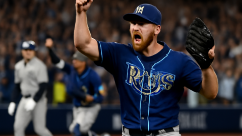 Atuação histórica de Drew Rasmussen e vitória emocionante do Tampa Bay Rays contra o New York Yankees marcam o início dos playoffs da Major League Baseball