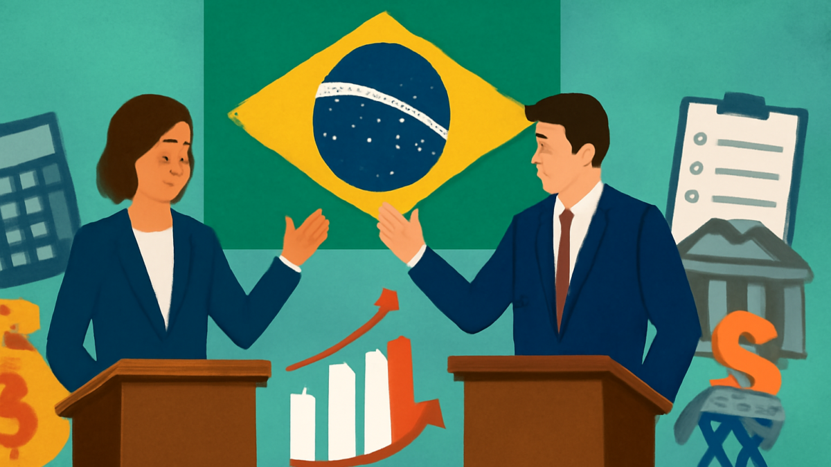 Como os candidatos à Presidência pretendem mexer na economia do Brasil e quais são as propostas para contas públicas, juros e endividamento das famílias