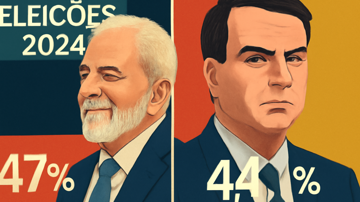 Eleições 2024: Pesquisa Atlas aponta Lula na liderança com 47 por cento dos votos válidos contra 44,1 por cento de Flávio Bolsonaro na véspera da votação
