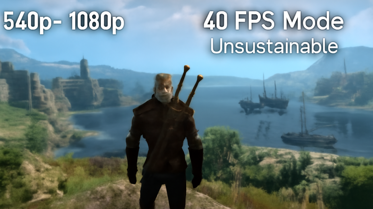 Análise técnica revela que The Witcher 3 Remastered roda entre 540p e 1080p no Switch 2 e o modo de 40 fps não se sustenta