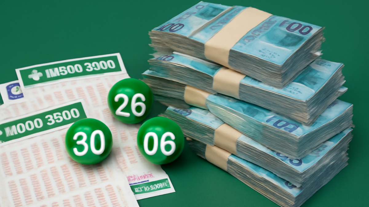 Mega-Sena 3066 acumula e prêmio dispara para R$ 92 milhões no próximo sorteio