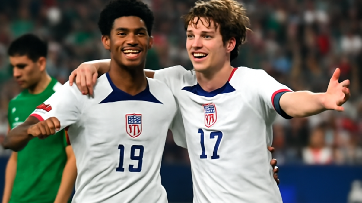Atuações da seleção dos Estados Unidos brilham com Julian Hall e Cavan Sullivan em goleada histórica contra o México em amistoso internacional