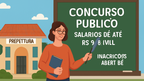 Prefeitura de Valença RJ abre concurso público para professores com salários de até R$ 4,4 mil e inscrições abertas