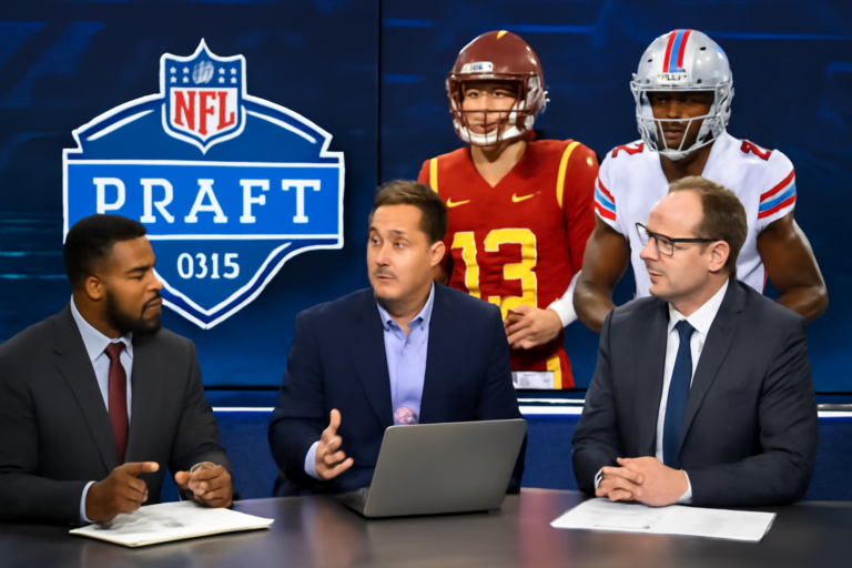 draft 2027 nfl traz capa com análises de especialistas sobre prospectos universitários e destaques