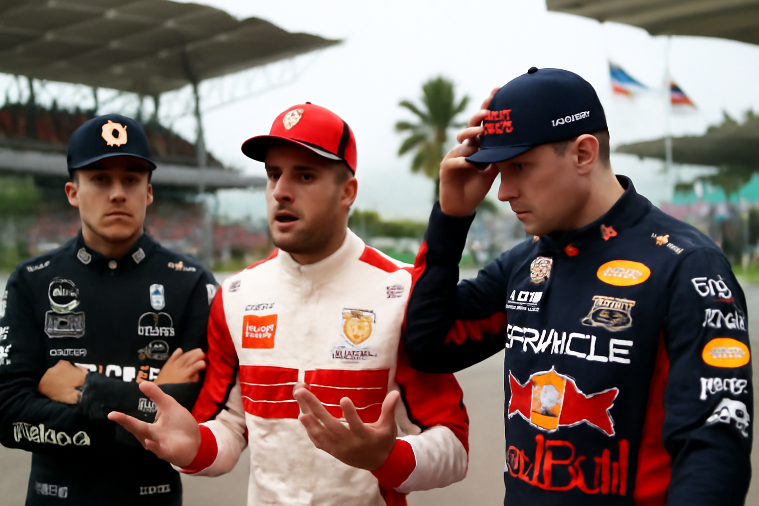 Imagem de capa com pilotos fórmula 1 detonam o regulamento após atraso no Bahrein
