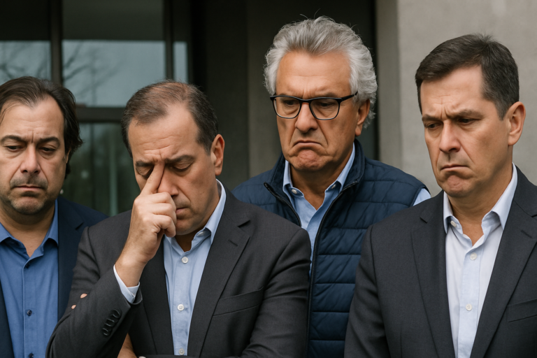 lamento críticas ingerências marcam capa horizontal 16:9 retratando as reações de Cury, Renan, Caiado e Zema