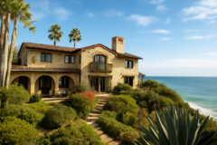 casa diane keaton laguna, fachada de residência de alto padrão em Laguna Beach