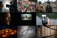 Capa com destaque para descubra 12 documentários mais, os mais comentados em redes sociais, festivais e streaming.