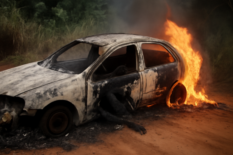 corpo juiz é encontrado em carro incendiado no interior de SP