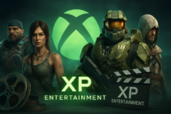Capa horizontal 16:9 representando xbox anuncia nova divisão XP Entertainment para produzir filmes e séries globais de videogames.