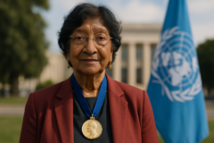 Conheça Navi Pillay, a jurista sul-africana de 85 anos que venceu o Prêmio Nobel da Paz 2026 e liderou a comissão da ONU que apontou genocídio em Gaza