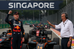 gp singapura f1 tem capa com Verstappen na pole da sprint, Bortoleto em 14º e confusão da FIA no treino