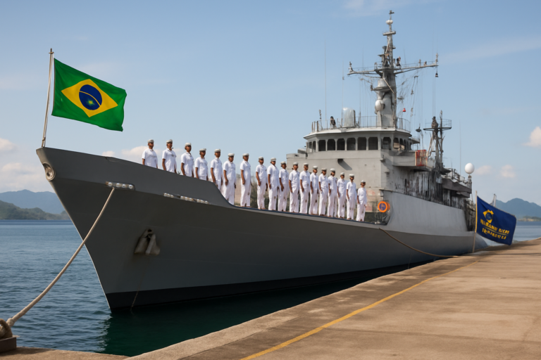 Capa horizontal 16:9 representando marinha brasil abre grande com foco no 4º Distrito Naval e vagas para oficiais temporários.