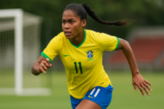Imagem de capa 16:9 com Tamara Bolt, tamara bolt conheça história da jovem velocista da seleção brasileira.