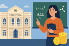 Imagem de capa ilustrando prefeitura sobral abre processo para professores temporários com remuneração por hora aula.