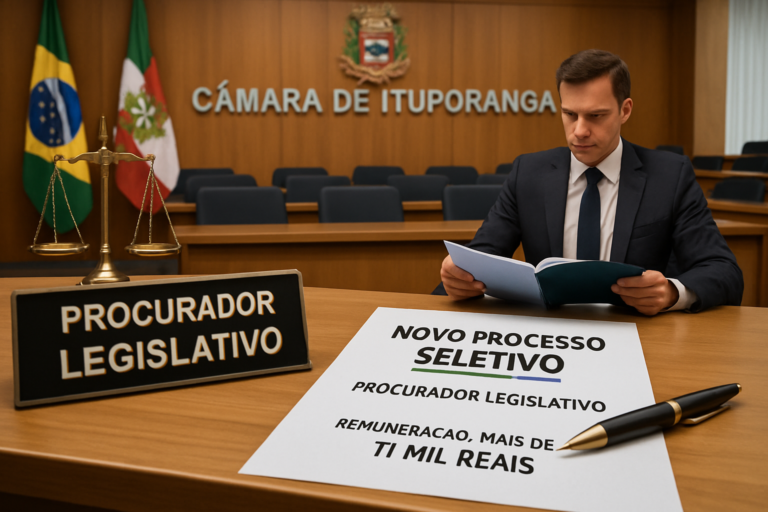 câmara ituporanga santa catarina retrata processo seletivo para Procurador Legislativo (sem textos)