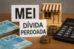 governo estima impacto r: capa 16:9 sem textos, ilustra perdão de dívidas de MEIs para pequenos negócios