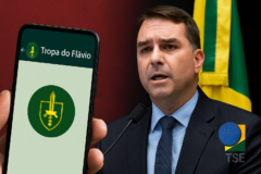 Capa 16:9, sem textos, retrata após polêmica canal exército envolvendo campanha de Flávio Bolsonaro e o TSE.
