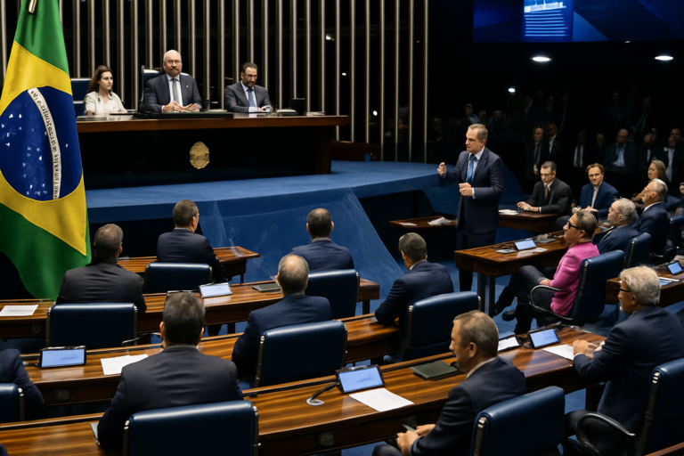 Capa ilustrativa: senado define votação decisiva sobre a escala 6×1, com foco em aprovação célere