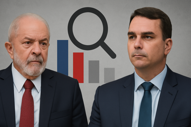 Texto alternativo descritivo da capa: primeira pesquisa quaest segundo sobre o segundo turno de 2026.