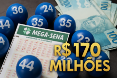 Capa horizontal 16:9 descrevendo mega sena 3070 acumula prêmio milionário e sorteio histórico