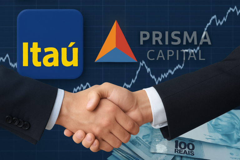 Capa ilustrando itaú compra 35 cento com Prisma Capital, pacote de R$ 28 bi em ativos alternativos.
