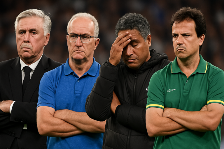 Imagem horizontal 16:9 sem textos, sugerindo o tema ancelotti já tem quem com técnicos brasileiros que decepcionam