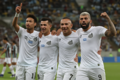 Capa horizontal ilustrativa com a estreia quarteto estelar formado por Neymar, Coutinho, Cebolinha e Gabigol