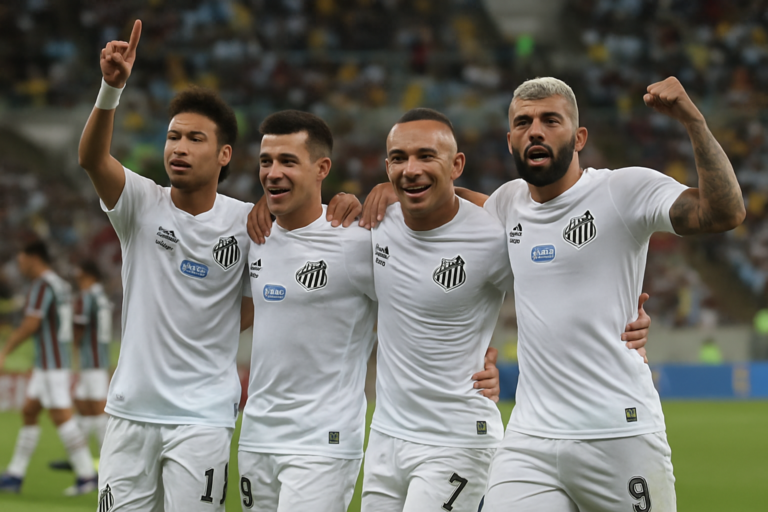 Capa horizontal ilustrativa com a estreia quarteto estelar formado por Neymar, Coutinho, Cebolinha e Gabigol