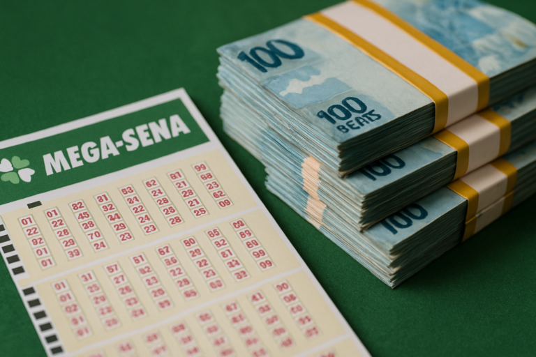 Imagem de capa: mega sena acumula novamente e prêmio de 185 milhões no próximo sorteio da Caixa