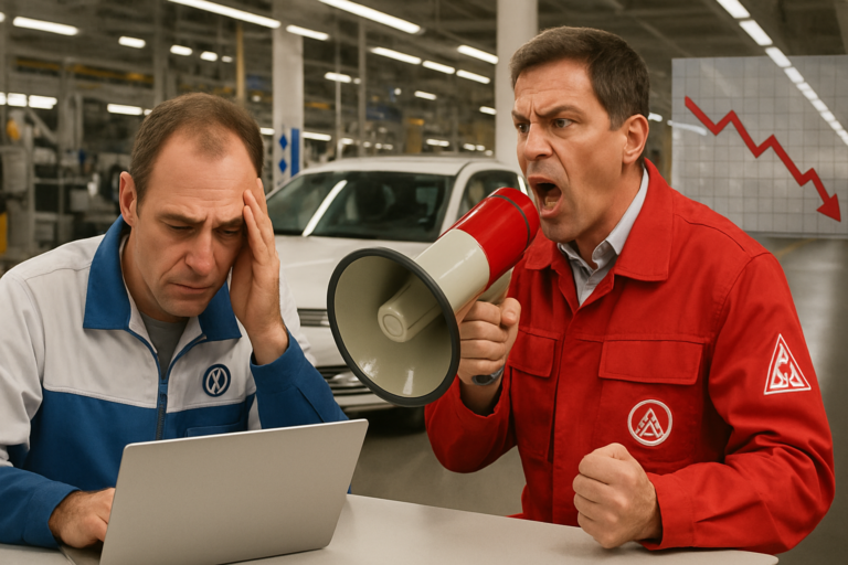 Volkswagen planeja congelar salários de 660 mil funcionários até 2030, gerando forte revolta global e resistência de sindicatos.