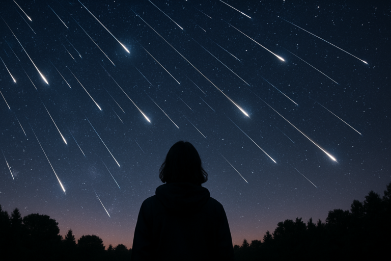 chuva meteoros orionideas detritos sobre o céu brasileiro, visível a olho nu